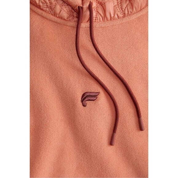 Fabletics The Pine City Hoodie Fleece Warm Sandstone Clay Men’s XL - Picture 10 of 10